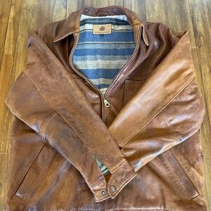 Leather jacket